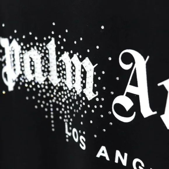 PALM ANGELS Short sleeve T-shirt in black print - Picture 4 of 7